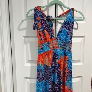 Moda International Colorful Patterned Dress